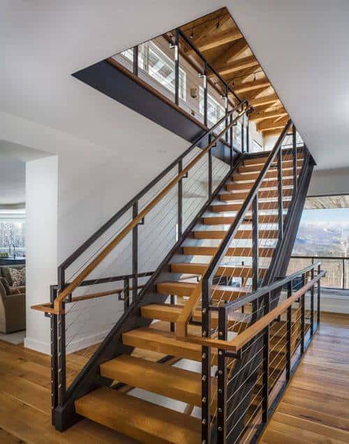 Featured image of post Open Tread Staircase / This style of stair tread is perfect for open riser staircases.