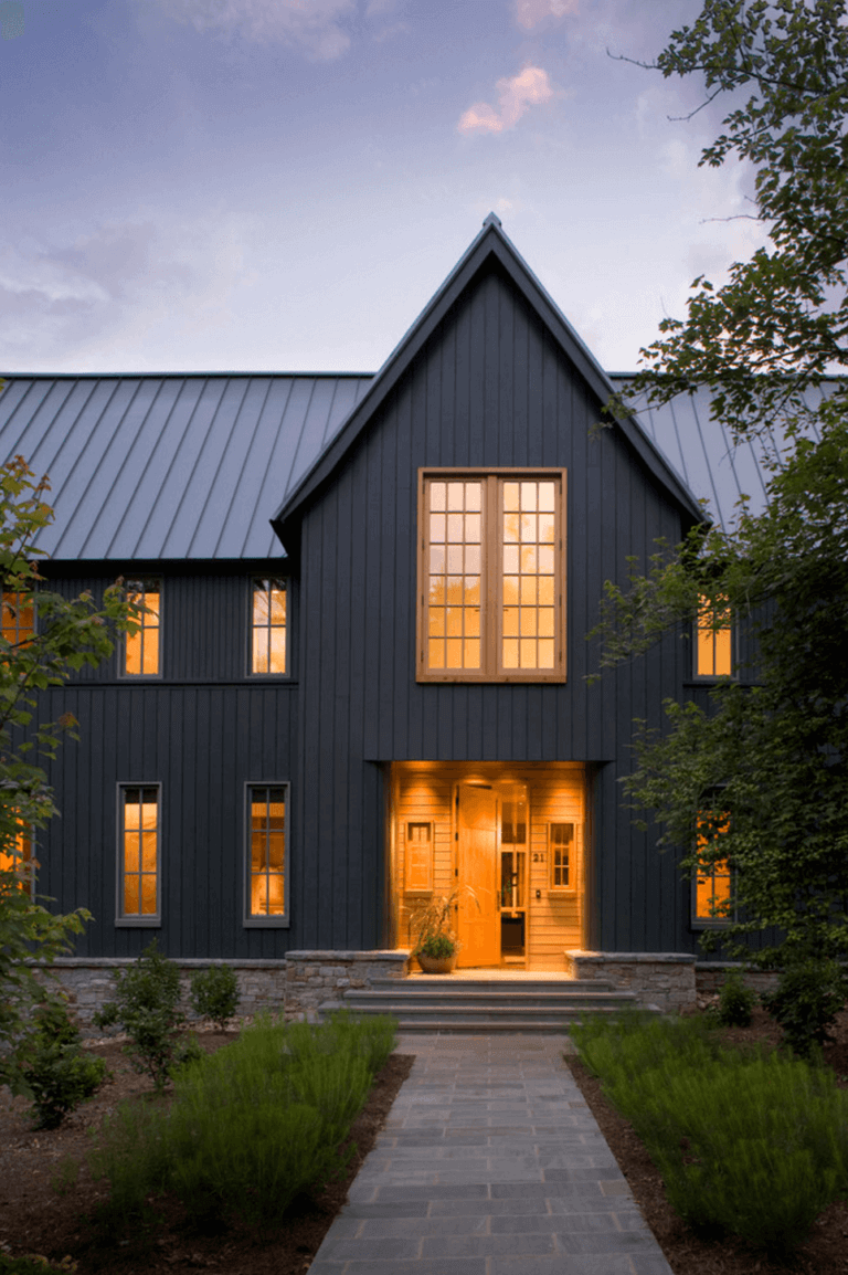 15 Stunning Black Houses with Exteriors You'll Adore - brick&batten