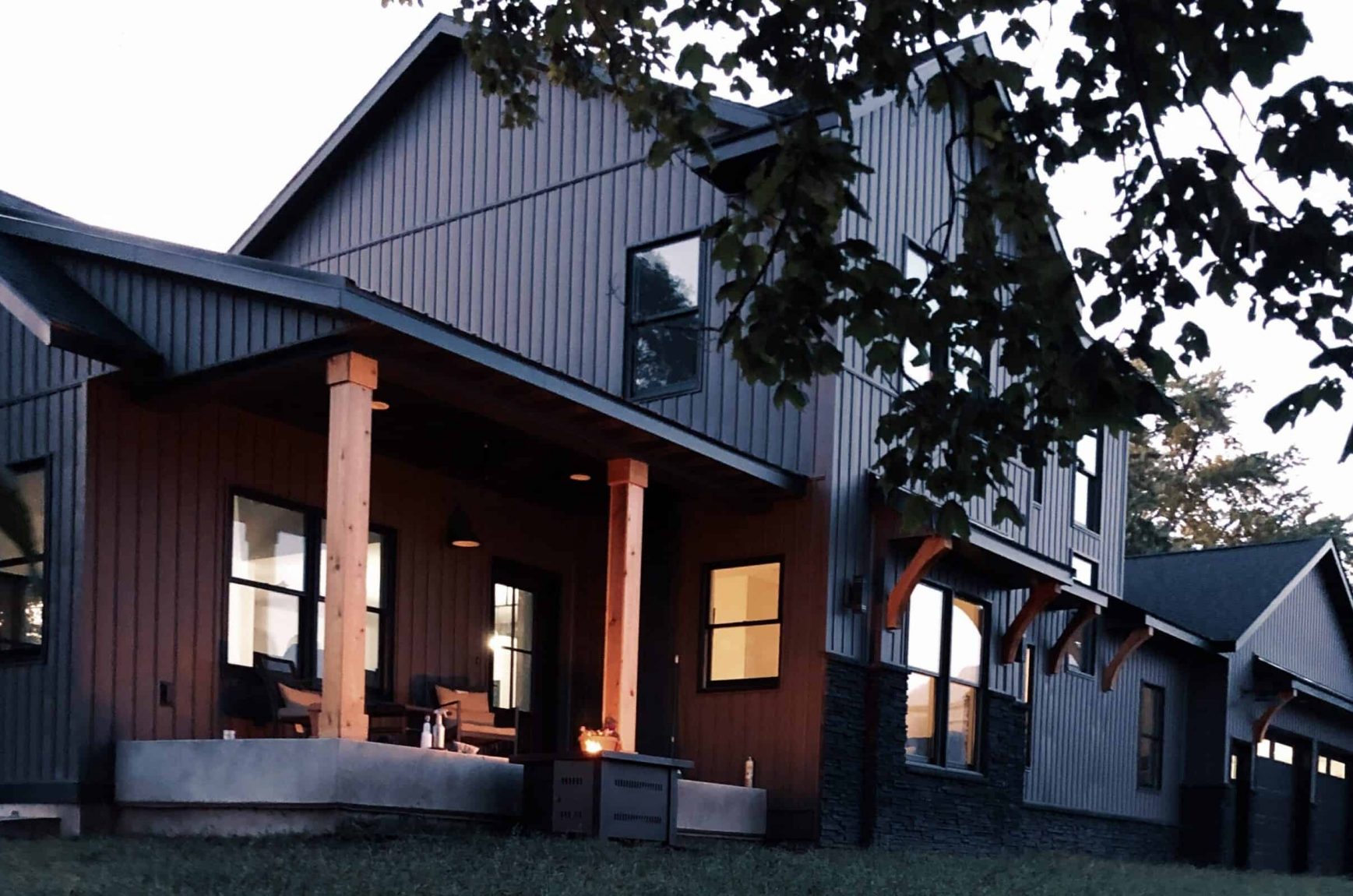 Down Leahs Lane Dark Modern Farmhouse